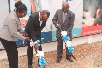 Sic Health Services Limited Cuts Sod To Construct New Ultramodern Hospital